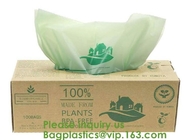 El 100% certificó los bolsos biodegradables del estiércol vegetal, bolsos de los residuos orgánicos, bolsos de café abonablees de la categoría alimenticia, soporte biodegradable encima de Cof