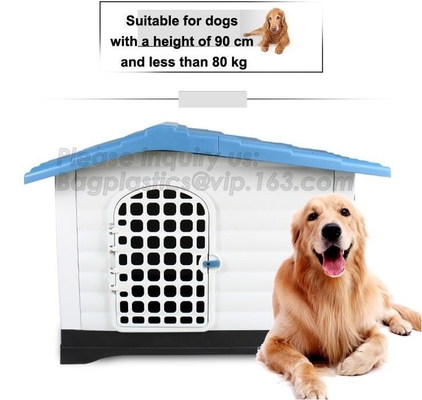 Diversas perrera del animal doméstico de la casa de perro/casa plásticas para el perro, casa de perro plástica amistosa de Eco/Cat Plastic House durable del jardín