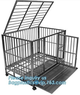 Jaula animal grande por encargo resistente al por mayor del perro casero (acero inoxidable, metal, aluminio, hierro, acero galvanizado)