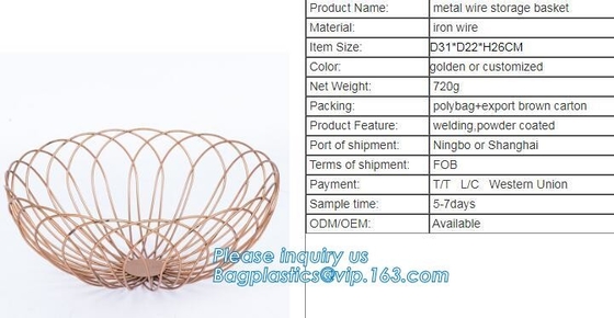 Alambre negro colgante Mesh Fruit Storage Basket, St vegetal inoxidable del metal de Mesh Containers Metal Mesh Kitchen del alambre de acero