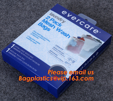 Caja transparente de encargo del envase de plástico para los accesorios del teléfono celular y caja plástica de empaquetado para el teléfono