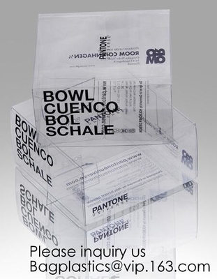 La caja de ventana PP encajona alternativas especiales de la caja de los PP que arrugan a las alternativas de la caja de regalo al bagplastics claro de la caja del ANIMAL DOMÉSTICO de la caja de papel