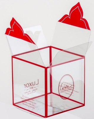 La caja de ventana PP encajona alternativas especiales de la caja de los PP que arrugan a las alternativas de la caja de regalo al bagplastics claro de la caja del ANIMAL DOMÉSTICO de la caja de papel