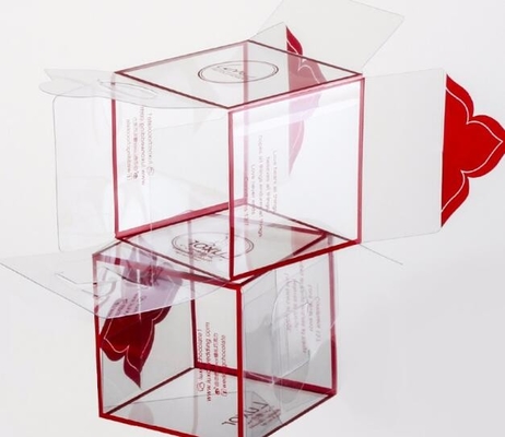 La caja de ventana PP encajona alternativas especiales de la caja de los PP que arrugan a las alternativas de la caja de regalo al bagplastics claro de la caja del ANIMAL DOMÉSTICO de la caja de papel
