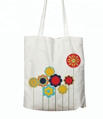 Bolso orgánico de encargo de la manija del bolso del algodón que hace compras, el último 100% bolso de compras popular de la manija del algodón, correas largas ha del algodón del yute