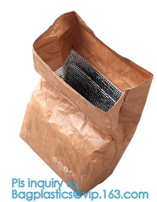 Prenda impermeable que hace compras durable Tote Bag de Tyvek de Du Pont del bolso Rasgón-resistente respetuoso del medio ambiente del papel con el paquete del bagease de la cremallera