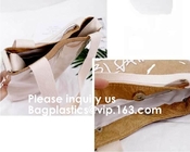 Tote Toiletry Bag Eco Friendly recicló el rasgón Tyvek grande resistente Tote Zipper Shopping Bag With Logo Custom de la prenda impermeable