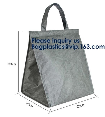 Un bolso más fresco del calientaplatos del bolso del almuerzo para el bolso del refrigerador de Tote Lunch Thermal Baby Food de la extra grande de los niños, recicla la cremallera impermeable