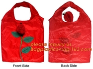 Bolsos de compras de nylon lavables de los bolsos de lazo del poliéster 210d con las manijas - ultramarinos Tote Bags del paño