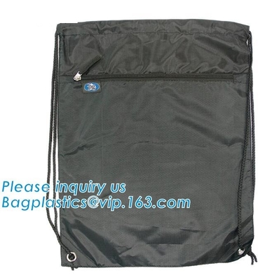 el bolso de compras plegable del poliéster del ultramarinos reutilizable promocional del supermercado, recicló el poliéster de nylon plegable Tote Bag con