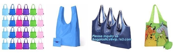 Bolso de lazo de nylon impreso de encargo promocional al por mayor del poliéster, bolso de lazo del algodón de la lona de la promoción, M impermeable
