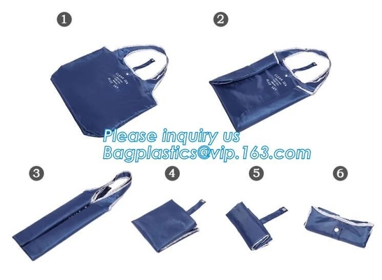 mochila del lazo del poliéster 190T/210d, bolsos de lazo personalizados para los niños, poliéster, foldi barato modificado para requisitos particulares poliéster