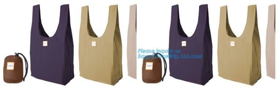 Bolso de compras metálico no tejido profesional modificado para requisitos particulares del poliéster, bolso de lazo del poliéster/bolso del poliéster de la promoción/de nylon