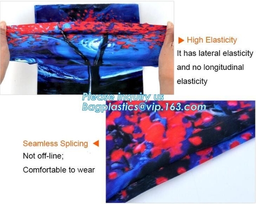 La pantalla del pañuelo del cuadrado del algodón del OEM de la fábrica imprimió el pañuelo, 100%polyester pañuelo, bufanda estirable respirable Ca del tubo del cuello