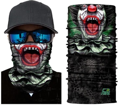 Pañuelo cuadrado del poliéster, bandanas multifuncionales hechos a mano de encargo al por mayor del headwear de los deportes, bufanda digital del poliéster de la impresión