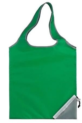 Bolso de compras plegable plegable de la carretilla del bolso que hace compras de la fábrica del poliéster profesional de la fuente, plegamiento reutilizable Sho del poliéster