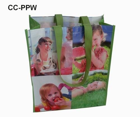 La calidad superior modificó las ventas directas no tejidas ultrasónicas Tote Bags, bebé no tejido de la fábrica para requisitos particulares del bolso del ultramarinos de los pp del totalizador de la moda