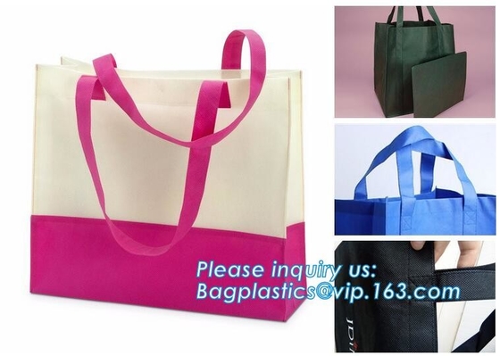 La calidad superior modificó las ventas directas no tejidas ultrasónicas Tote Bags, bebé no tejido de la fábrica para requisitos particulares del bolso del ultramarinos de los pp del totalizador de la moda