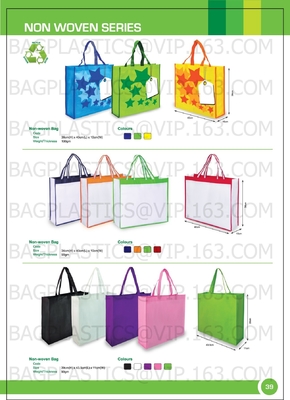 el logotipo no tejido de la bolsa de asas de los pp del totalizador de la moda imprimió el bolso de ultramarinos no tejido laminado las compras del bolso, triunfo del bolso del refrigerador del bolso de compras