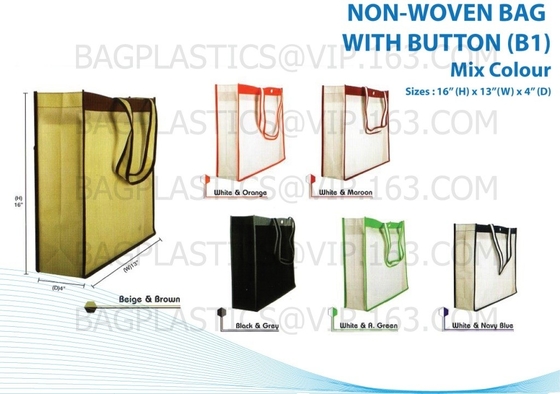 Cincha de encargo barata ningunos bolsos no tejidos mínimos de la mochila del cierre de tira, producción P-P Non Woven Bag reciclable, BAGEASE del OEM