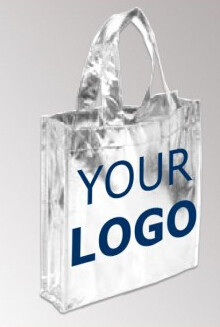Bolso no tejido de encargo reciclable de Logo Printed Grocery Tote Bag de los PRODUCTOS de calidad, bolso no tejido promocional de los PP, plegamiento