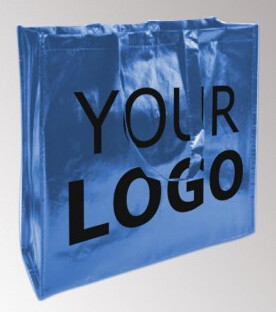 Bolso no tejido PP laminados de encargo promocionales Tote Shopping Bag no no tejido, compras de encargo promocionales de la laminación de Eco