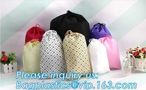bolsos de lazo no tejidos, mochila no tejida, tela no tejida de Eco. (40gsm-120gsm);  No tejido laminada (55gsm-160gsm)