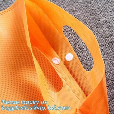 El totalizador no tejido barato impreso de la tela de los sacos de santa del bolso del regalo del vino que hace compras lleva modifica el bolso de la imagen para requisitos particulares, bagplastics, bagease