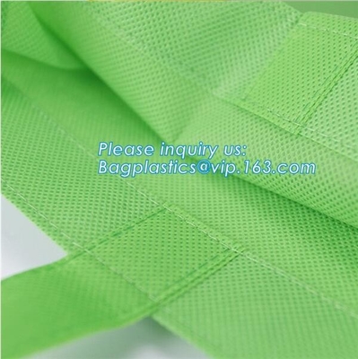 El nuevo bolso entero reciclable del barato 100% soldó el bolso no tejido hecho a máquina de los PP en caliente con la tira, bagplastics, bagease, pak, paquete
