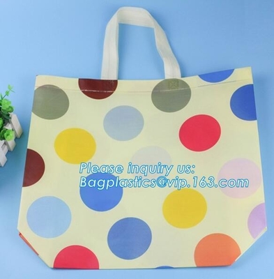 Bolsos no tejidos reutilizables al por mayor de Tote Shopping en Dubai, bolso no tejido del laser de la moda con la impresión modificada para requisitos particulares metálica