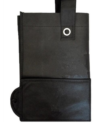 bolso que hace compras no tejido no tejido no tejido de encargo del bolso de los pp del bolso de la moda, oro plegable al por mayor de la astilla del bolso que hace compras del laser