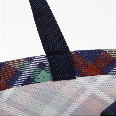 Las ventas al por mayor forman el bolso no tejido blanco vendedor superior del totalizador, bolsa impermeable de la cremallera de la tela de lana basta que dobla el bolso no tejido, bagease,