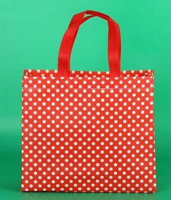 el bolso no tejido más nuevo para hacer compras con fashional, bolso no tejido laminado metálico de encargo promocional, tela Reus del estilo