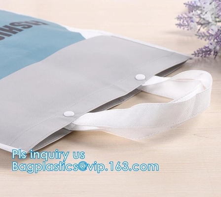 Impresión de encargo de la imagen reciclar el bolso no tejido promocional laminado de los Pp de las compras, bolso no tejido del laser de la moda con aduana