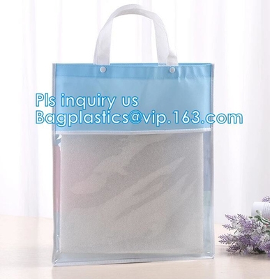 Impresión de encargo de la imagen reciclar el bolso no tejido promocional laminado de los Pp de las compras, bolso no tejido del laser de la moda con aduana