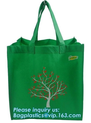 Los bolsos no tejidos reciclables de Tote Carry Custom PP de las compras de la tela de Wholesale Promotional Price del fabricante, bagease, embalan