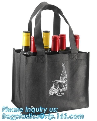 Bolso de nylon/del polyerster del bolso del poliéster de la bolsa de asas del lavadero de lazo, almuerzo tejido PP del neopreno del bolso de cuero del PVC del portatraje del bolso