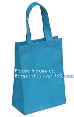 compras no tejidas recicladas artículo modificadas para requisitos particulares del bolso/aduana no tejida del bolso/costura del bolso no tejido, bagplastics, bagease, paquete