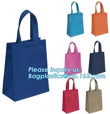 compras no tejidas recicladas artículo modificadas para requisitos particulares del bolso/aduana no tejida del bolso/costura del bolso no tejido, bagplastics, bagease, paquete
