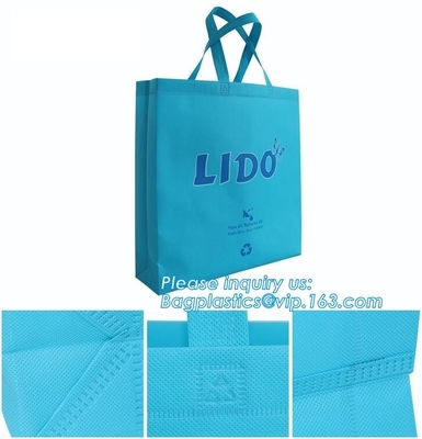 El bolso no tejido de encargo/el bolso no tejido, bolso no tejido de los PP, el bolso no tejido d cortó los bolsos no tejidos, promocionales grabó en relieve no tejido
