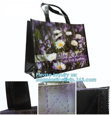 El bolso no tejido grabado en relieve promocional, la bolsa de asas de la almohada, bolso de empaquetado del edredón, bolso del yute del bolso del algodón del bolso de la lona sentía el bolso No-wo