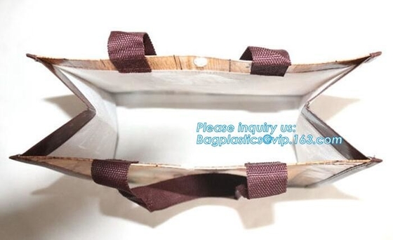 Bolso no tejido hecho a máquina auto lleno del sellado caliente, bolso no tejido de encargo del bolso del fabricante de la bolsa de asas más barata de los bolsos, packag