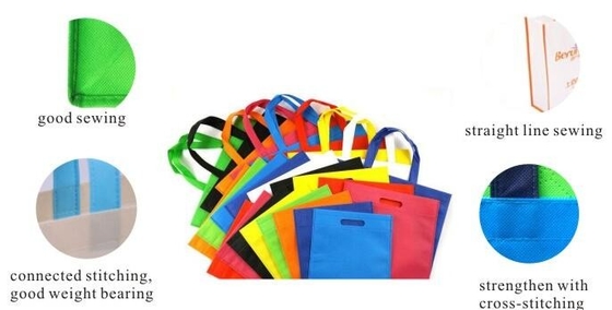 Nuevo bolso no tejido para el vino tinto, bolso no tejido biodegradable del diseño lindo creativo de Diy, limitado, ltd del azul de la moda que viene