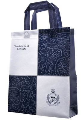 Nuevo bolso no tejido para el vino tinto, bolso no tejido biodegradable del diseño lindo creativo de Diy, limitado, ltd del azul de la moda que viene