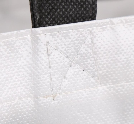 Bolso no tejido laminado negro de la aduana 80 GPP, bolso no tejido vendedor caliente de la aduana de la fuente del OEM de la fábrica, promocional no tejido