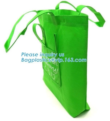 el bolso no tejido laminado metálico de alta calidad de la superficie del cocodrilo de la moda, recicló el bolso no tejido laminado, limitado, paquete