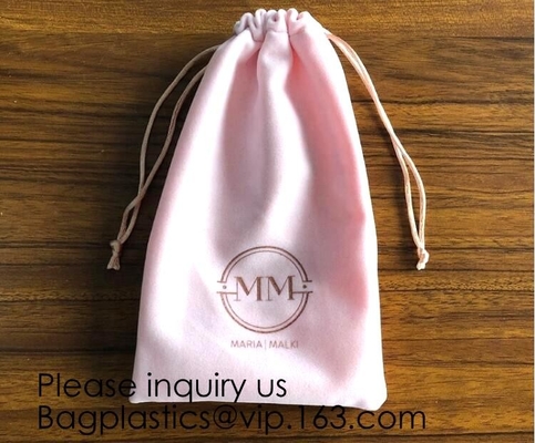 Bolso suave de la ropa interior de la tela de algodón, regalo que empaqueta, para la joyería, la botella, libro, decoración de la Navidad, respetuosa del medio ambiente, promoción