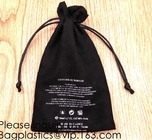 La bolsa anti polvo suave de la franela de algodón con el lazo/la aleta, color natural, del color blanco, color blanco, color negro, rojo, producto