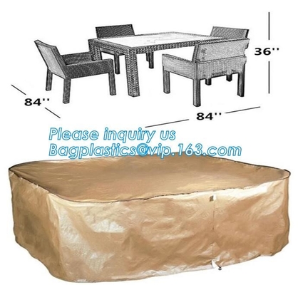 Cubierta protectora interior y del uso al aire libre del funiture estupendo de la calidad, fabri de la funda de asiento del sillón de la piscina del funiture del jardín