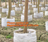 El jardín del galón empaqueta el bolso inútil que cultiva un huerto de la yarda 1-Pack de la hoja del bolso del tenedor de la yarda portátil plegable reutilizable resistente de la lona